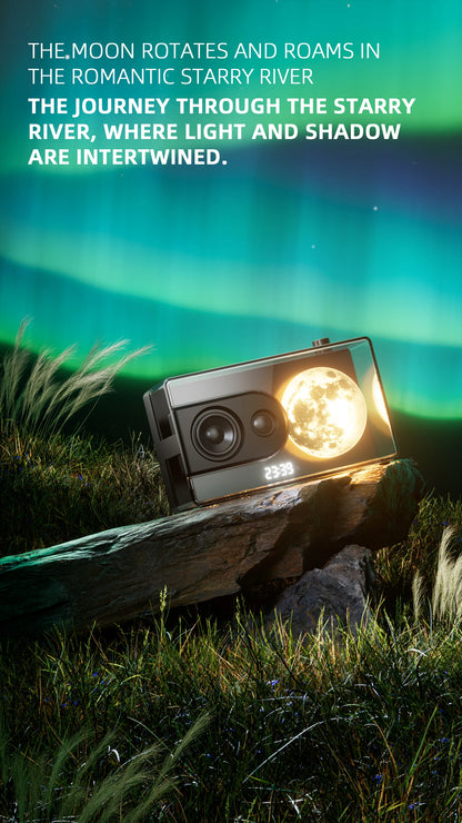 CrystalWave™ – Hi-Fi Bluetooth Speaker with Ambient Light & Sleep Mode